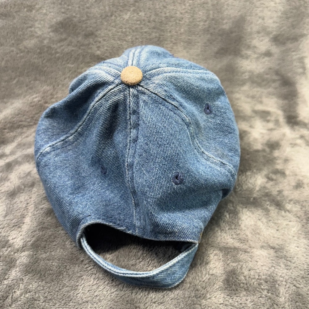 The‎ Arizona Republic Baseball Cap Denim Suede Adjustable Hat - Picture 4 of 8